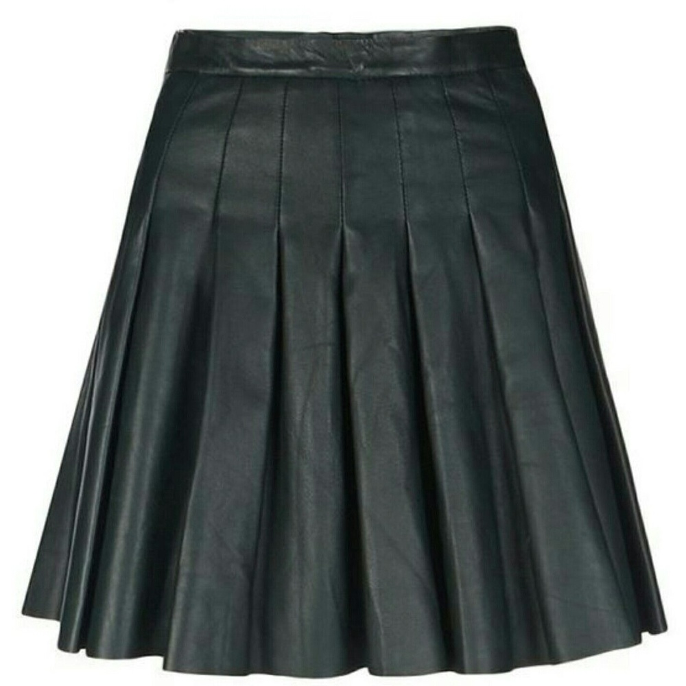 ALL SAINTS Leather Mini Skirt
